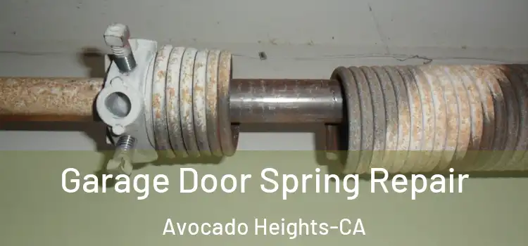  Garage Door Spring Repair Avocado Heights-CA